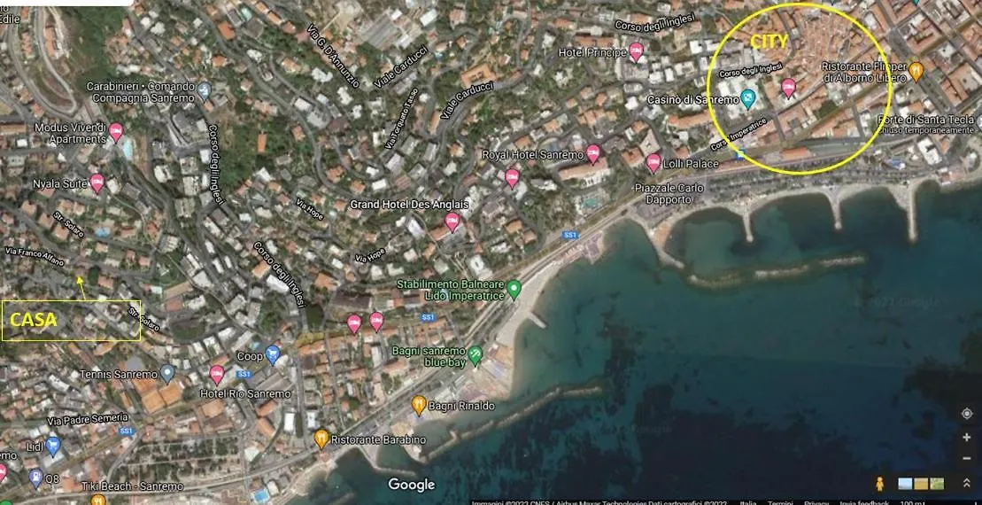 Casa Fiorenza Parcheggio Privato Sanremo